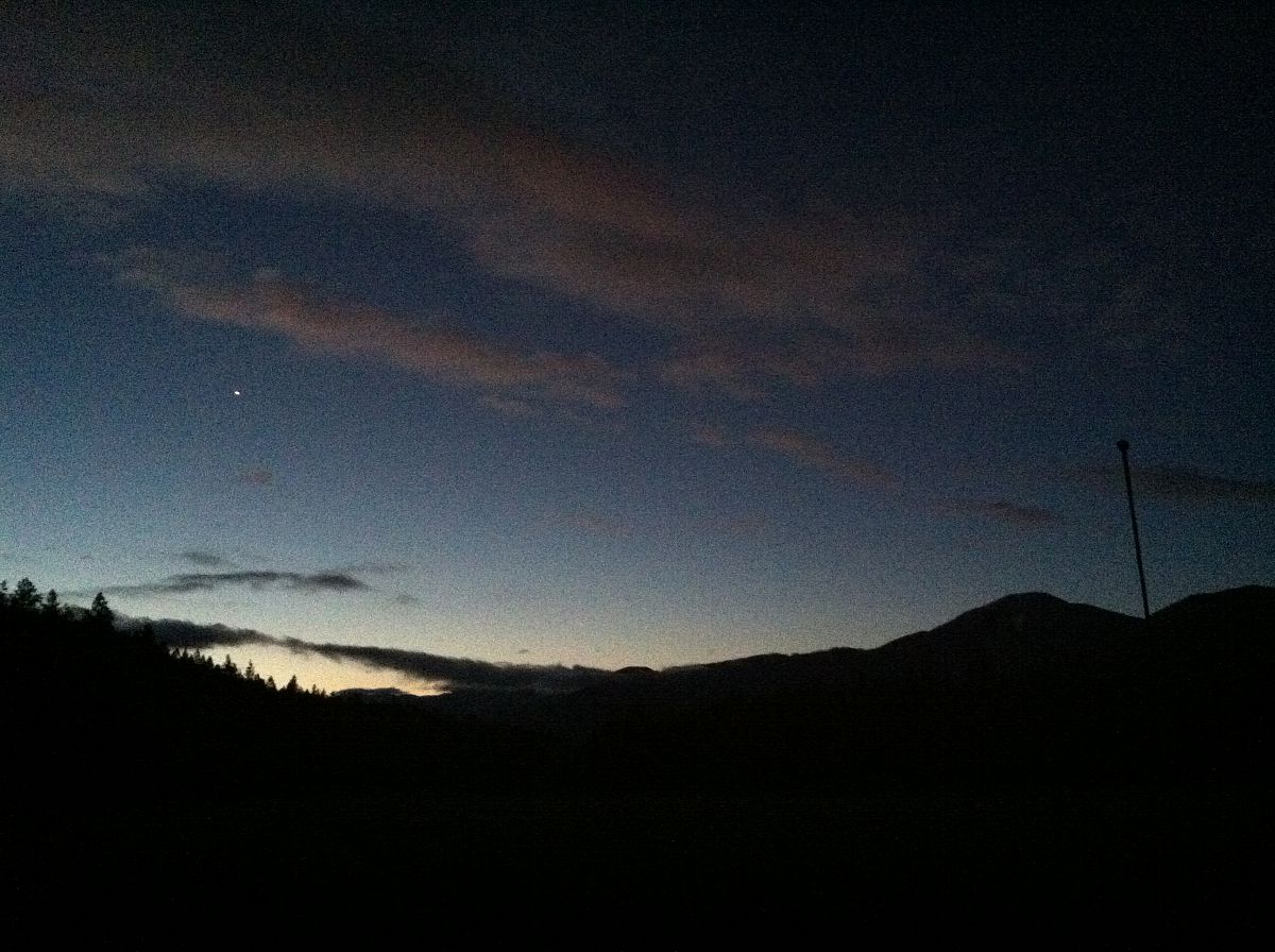 Setting off hunting with Aaron before sunrise - from the Castlegar Fall 2012 photo gallery.