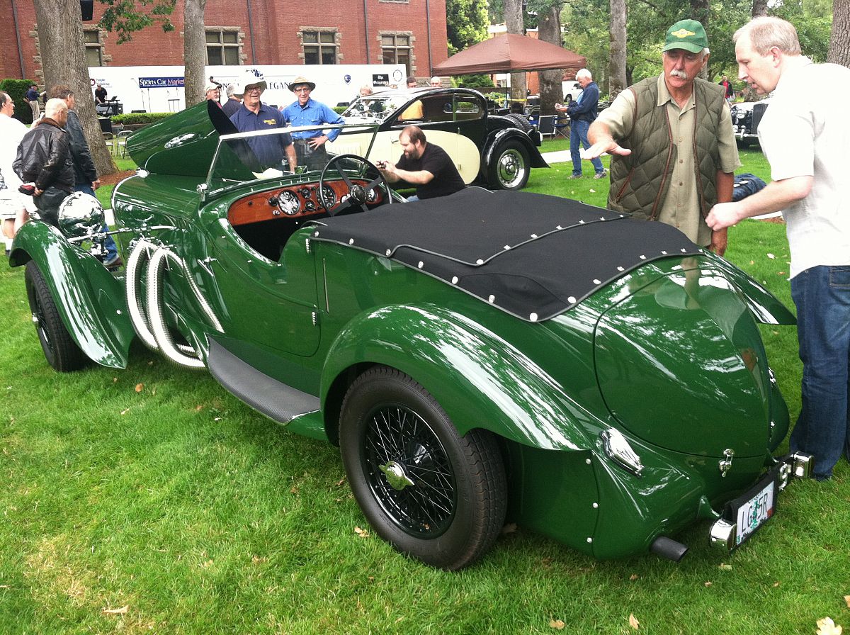 Green car ? - from the Forest Grove Concours d'Elegance 2012 photo gallery.
