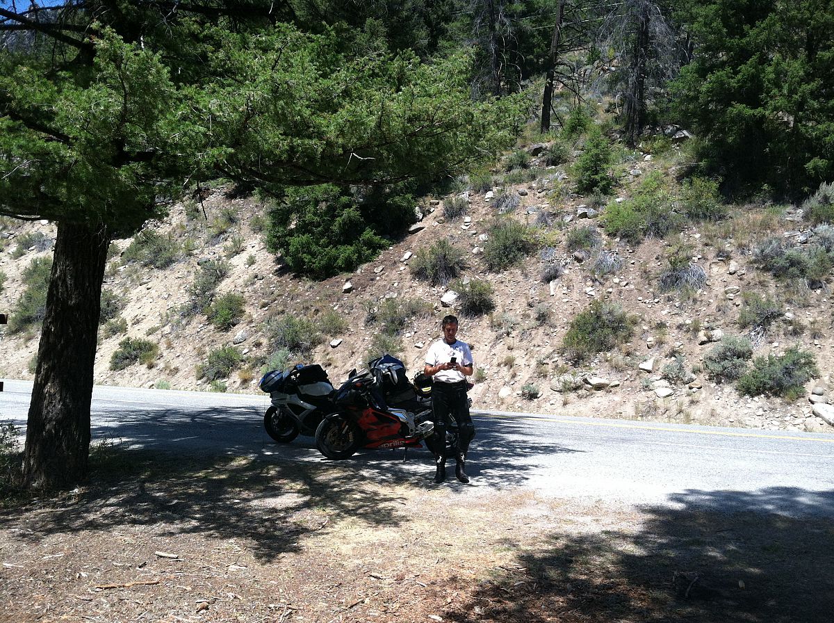 Somewhere in Idaho between Missoula and Ketchum - from the Motorcycle summer trip 2012 photo gallery.