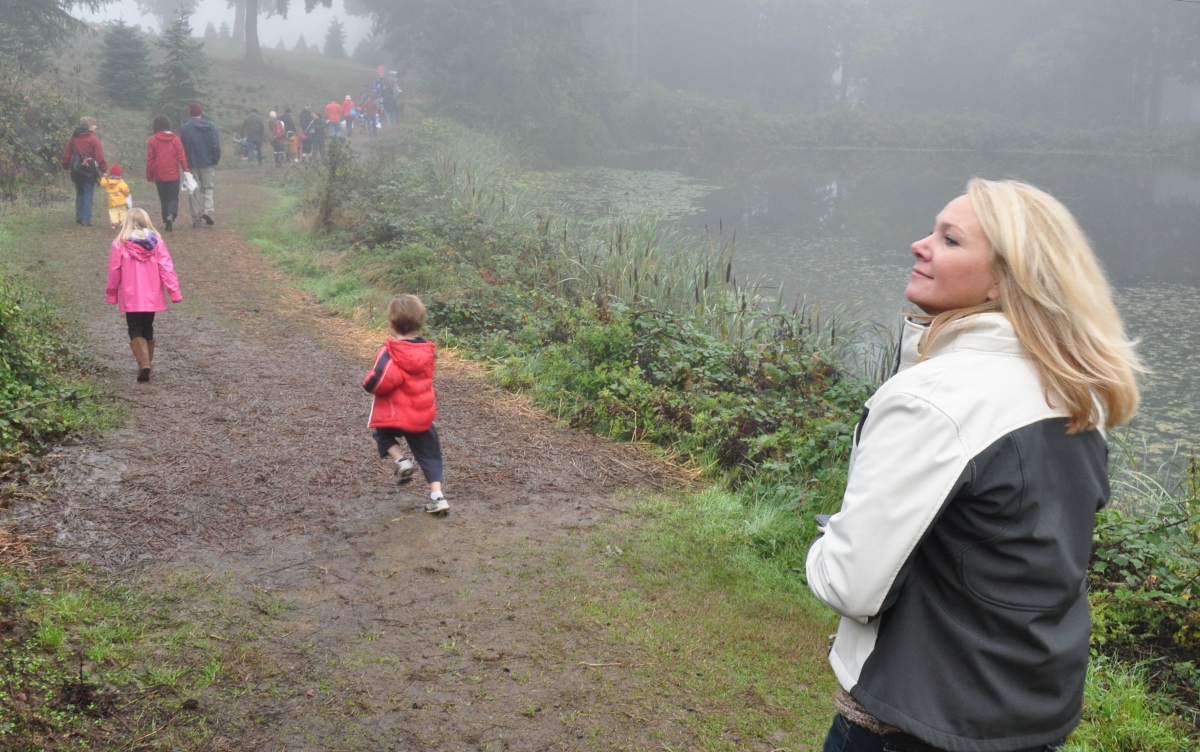 Ben, Alexis and Andrea at Lee's Farm - from the Pumpkin Adventures 2011 photo gallery.