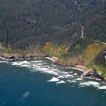 Coastline north of Florence, heading back home to Portland