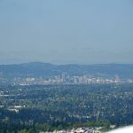Downtown Portland, heading southwest to Aurora then Lincoln City