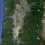 Our overall route Troutdale to Florence and back