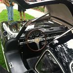 Mercedes 300SL Gullwing interior