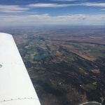 Just east of the Cascades....Deschutes River down there