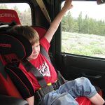 He only does this when I stop paying attention to where I'm driving to take a picture