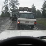 It did rain a little bit--kept the dust down