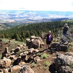 Top of Spanish Peak in Ochoco National Forest
