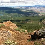 Top of Spanish Peak in Ochoco National Forest