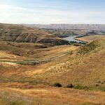 Looking down to Clarkston WA