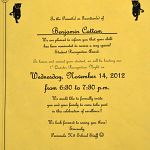 Award ceremony notice