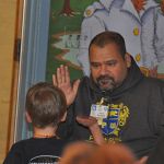 High five with Principal Galindo