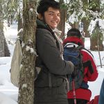 Alphan is loving the snow!