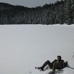 Chilling out on the lake