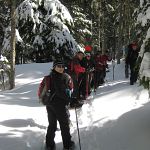 Heading out from the Frog Lake parking lot